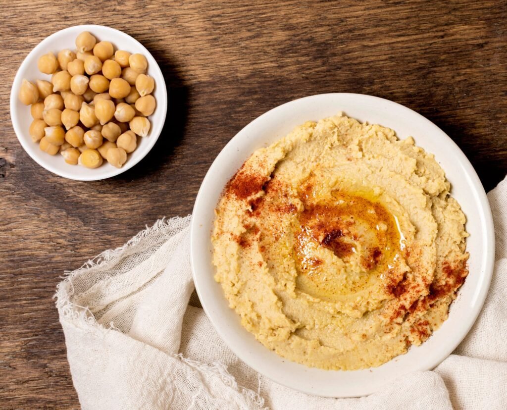 Homemade Hummus Without Tahini