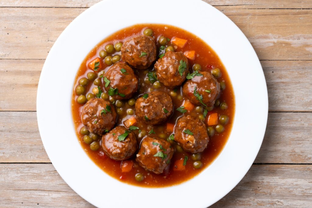 Chinese Meatball Curry