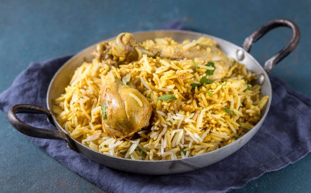 Asian Style Chicken Biryani