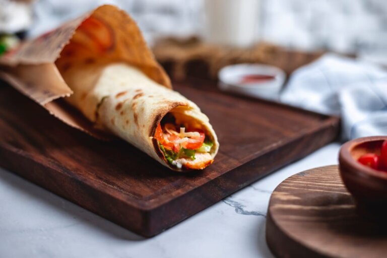 Paratha Egg Roll